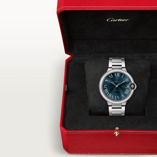 CARTIER 40 MM BLUE BALLOON WATCH - Image 6