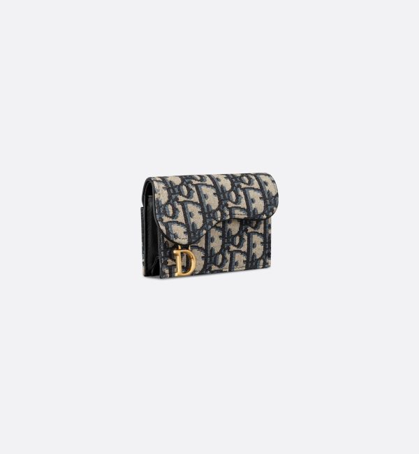 DIOR Saddle Bloom Card Holder - Image 2