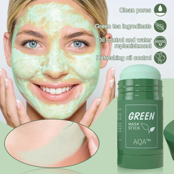 2025 New Style - Green Tea Deep Cleansing Mask - Image 6