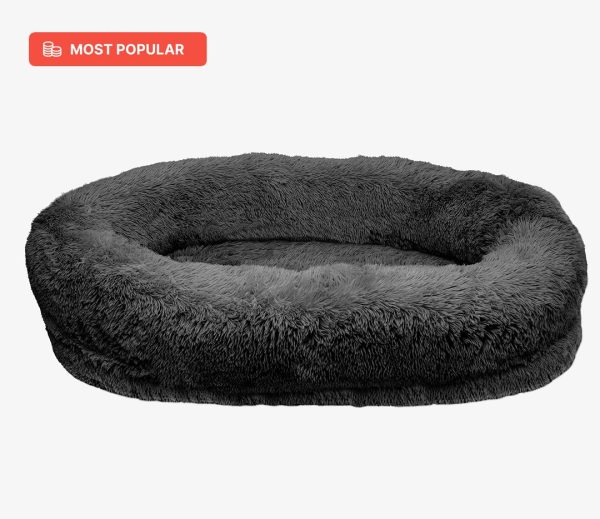 ✨TODAY ONLY🔔Luxury Super Large Sleep Deeper Oval Bed Human Dog Bed - Image 10