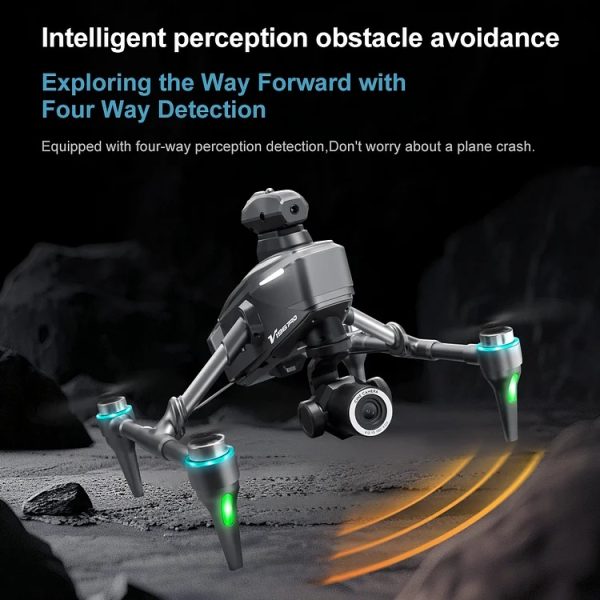 ✨TODAY ONLY🔔 Drone with 8K camera for adults, v196 rc quadcopter with auto return, follow me, brushless motor, circular flight, waypoint, altitude hold, headless mode, 28 minutes long flight time!! - Image 18