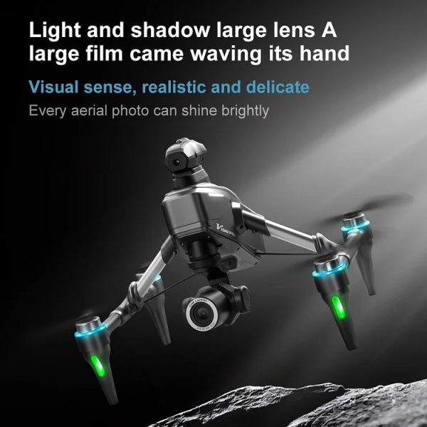 ✨TODAY ONLY🔔 Drone with 8K camera for adults, v196 rc quadcopter with auto return, follow me, brushless motor, circular flight, waypoint, altitude hold, headless mode, 28 minutes long flight time!! - Image 20
