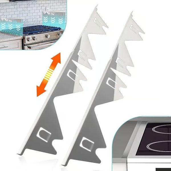 🔥🎁Retractable Stainless Steel Stove Gap Covers - Image 3