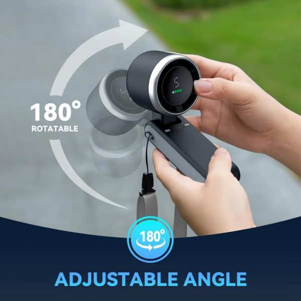☀️Summer Ourdoor essential - Portable Handheld Turbo Fan - Image 9