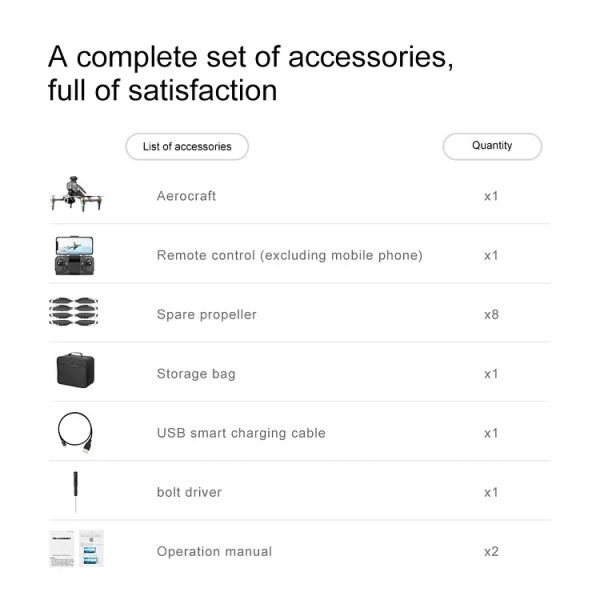✨TODAY ONLY🔔 Drone with 8K camera for adults, v196 rc quadcopter with auto return, follow me, brushless motor, circular flight, waypoint, altitude hold, headless mode, 28 minutes long flight time!! - Image 10