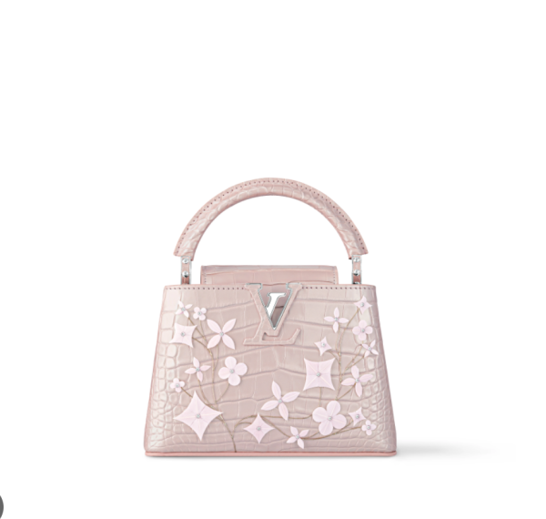 Capucines Mini Croc Bouquet Pearly Pink 🌸 - Image 2