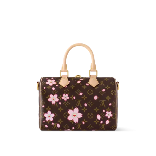 Louis Vuitton LV X TM Monogram Cherry Blossom Speedy Bandoulière 25 M14174 - Image 3