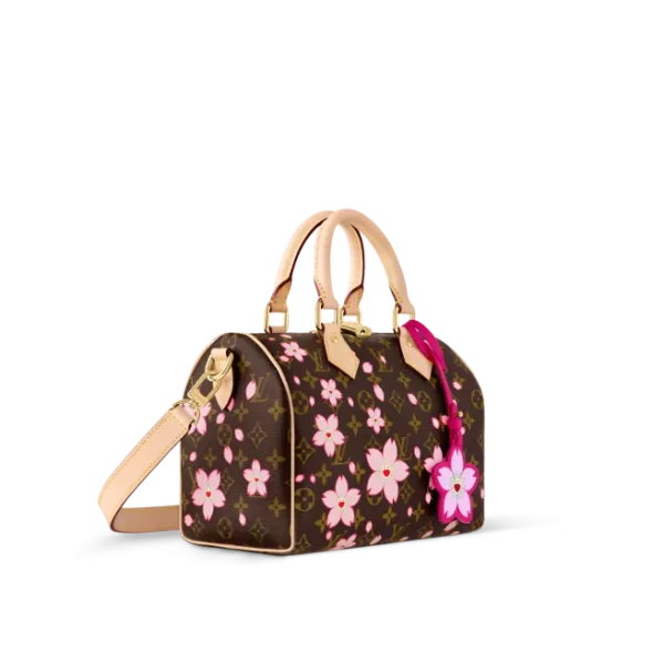 Louis Vuitton LV X TM Monogram Cherry Blossom Speedy Bandoulière 25 M14174 - Image 2